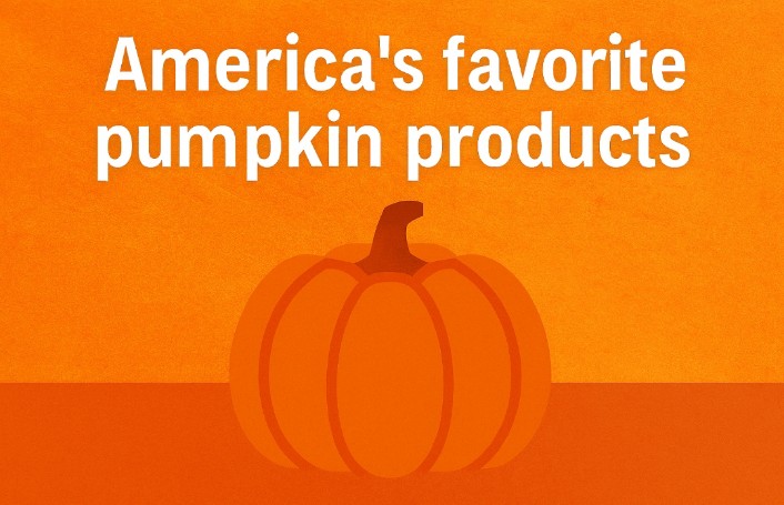 America’s favorite pumpkin products revealed