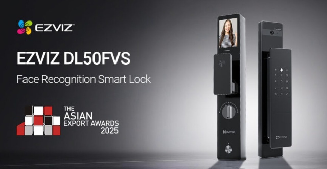 EZVIZ DL50FVS Secures Export Product of the Year Title at 2025 Asian Export Awards